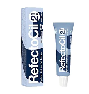 Фарба для брів та вій Refectocil, Dark Blue #2.1, 15 мл
