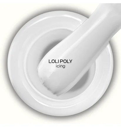 Кольорова полібаза для дизайну нігтів Adore Professional Loli Poly Base №09 Icing, 15 мл