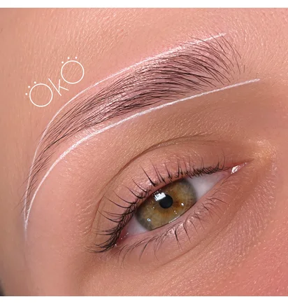 Паста для бровей OKO Lash&Brow Eyebrow Contour Paste White Pearl, 15 мл