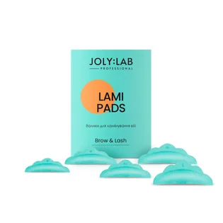 Lamination Curlers Set JolyLab Lami Pads, sizes S/M/M1/M2/L, 5 pairs