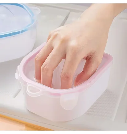 Miseczka termiczna do manicure, z podwójnym dnem