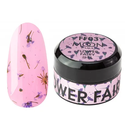 Гель із сухоцвітами Moon Full Flower Fairy Gel #FF03, 5 мл