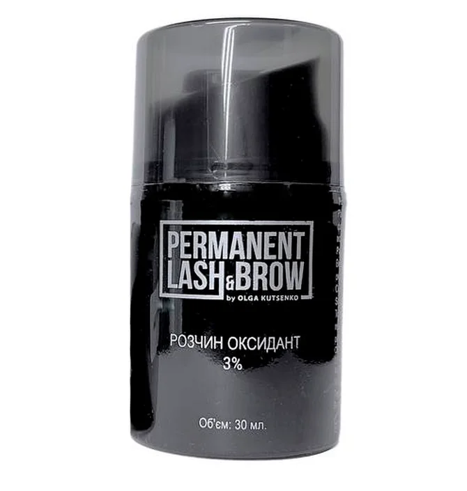 Oksydant Permanent Lash&Brow 3%, 30 ml