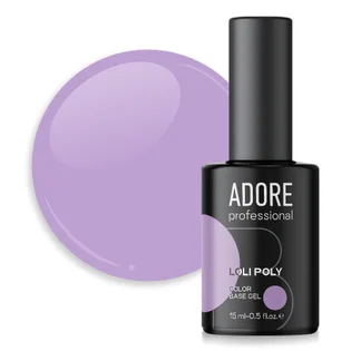 Кольорова полібаза для дизайну нігтів Adore Professional Loli Poly Base №01 Peri, 15 мл