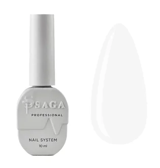 Топ без липкого шару SAGA Professional, White, 10 мл