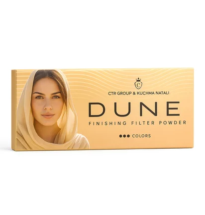 Палетка пудр CTR Dune Finishing Filter Powder, 3 кольори