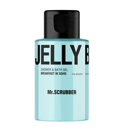 Гель для душу Mr.Scrubber Jelly Bubbles, Breakfast in Soho, 100 мл