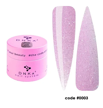 Акрил-гель для нігтів DNKa' Liquid Acrygel #0003 Plum Tart, банка, 15 мл