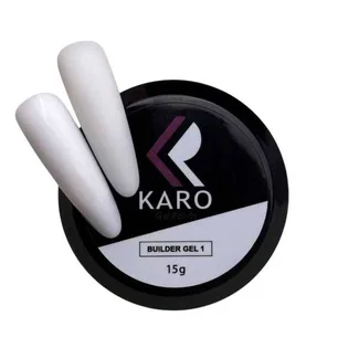 Моделюючий гель для нігтів Karo Builder Gel #1, 15 мл