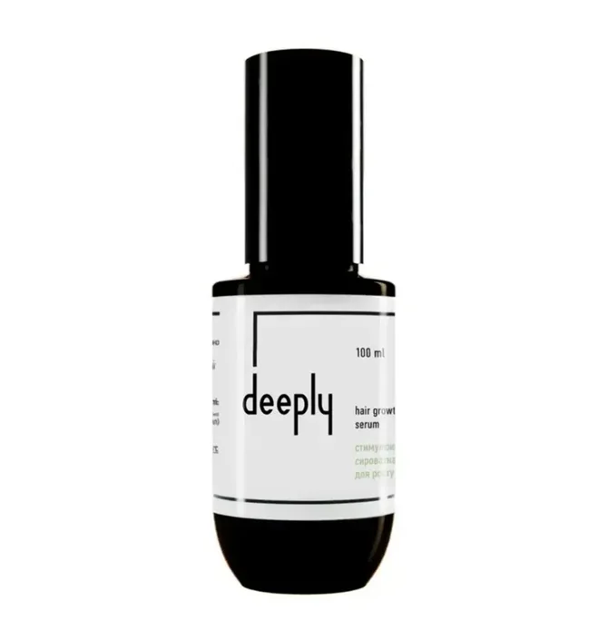 Стимулювальна сироватка для росту волосся Deeply Hair Growth Serum, 100 мл