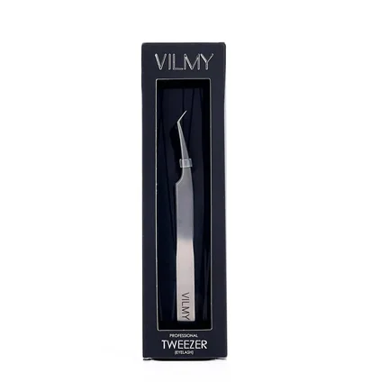 Pęseta mini-L do rzęs Vilmy L-45