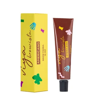 Фарба для брів Viya Browista, Americano Brown, 15 мл