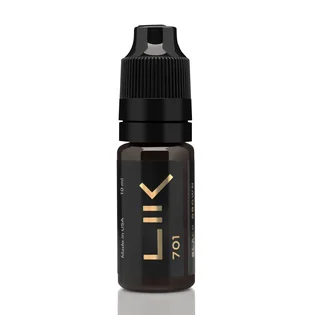 Пігмент LIK Pigment для брів, 701 Black Brown, 10 мл