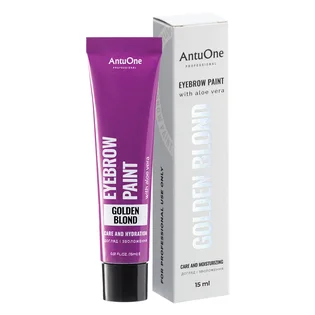 Фарба для брів з алоє AntuOne Golden Blond, 15 мл
