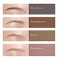 Фіксуючий гель для брів, з відтінком Naldaa Natural Brown, 5 г