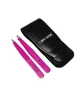 Purple Tweezer Kit Nikk Mole with case