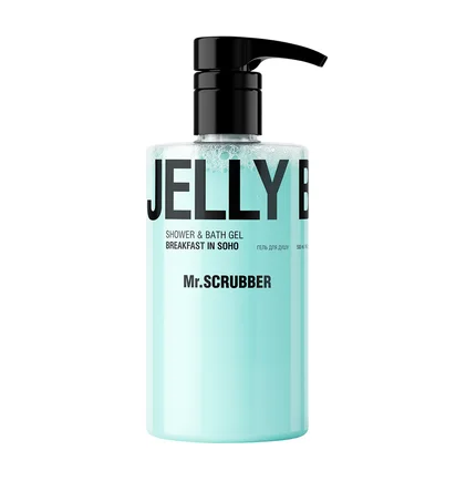 Гель для душу Mr.Scrubber Jelly Bubbles, Breakfast in Soho, 500 мл
