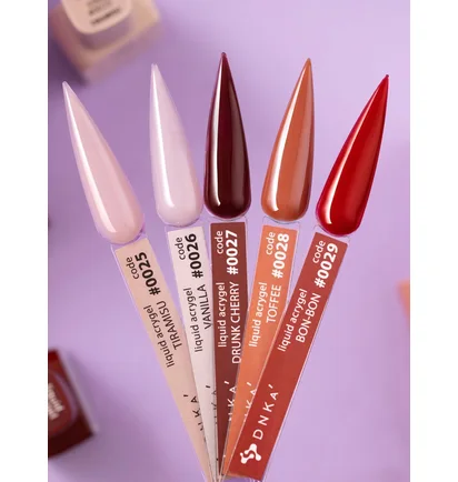 Акрил-гель для нігтів DNKa' Liquid Acrygel #0029 Bon-Bon, банка, 15 мл