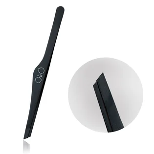 Пінцет OKO Lash&Brow Magnetic, скошений (ручне заточування)
