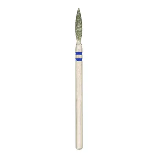 Diamond Nail Drill Bit Nisima, Flame P862m023, 2.3 mm, blue
