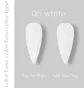 Кольорова база для нігтів Adore Professional Color Base №06 White, 8 мл