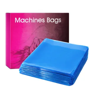 Бар'єрний захист Machine Bags, синій, 130×130 см, 250 шт