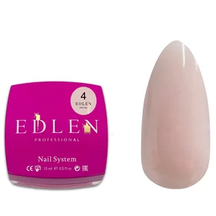 Полігель для нарощування нігтів Edlen Poly Gel #04, 15 мл