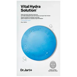 Зволожуюча маска для обличчя Dr. Jart Vital Hydra Solution, 24 г