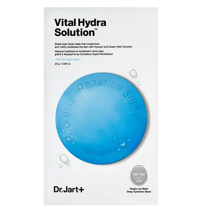 Зволожуюча маска для обличчя Dr. Jart Vital Hydra Solution, 24 г