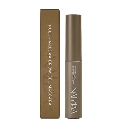 Фіксуючий гель для брів, з відтінком Naldaa Natural Brown, 5 г
