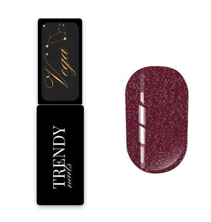 Гель-лак Trendy Nails Stellar Lights Gel Polish, Vega, HEMA/TPO free, 8 мл