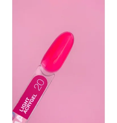 Nail Strengthening and Extension Gel Luna Moon Light Acrygel #20, 13 ml