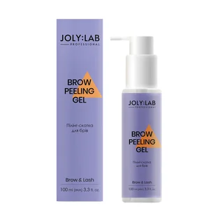 Пілінг-скатка для брів JolyLab Brow Peeling Gel, 100 мл