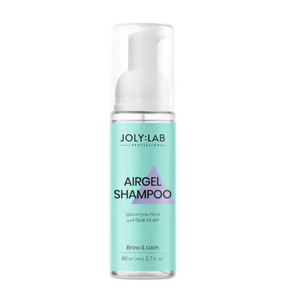 Шампунь для брів та вій JolyLab Airgel Shampoo, 80 мл