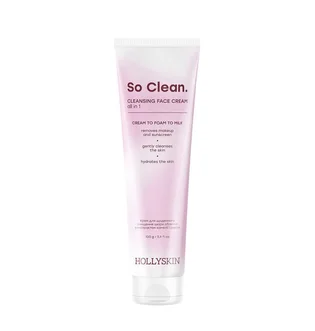 Cleansing face cream HollySkin So Clean, 100 g