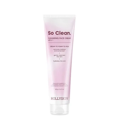 Krem oczyszczający do twarzy HollySkin So Clean, 100 g