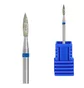 Diamond Drill Bit Kraken Nails, flame, with blue notch, 1.8×8.0 mm