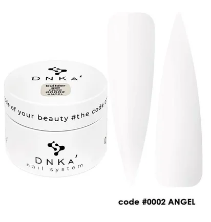 Гель для нарощування нігтів DNKa' Builder Gel #0002 Angel, 30 мл