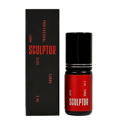 Klej do przedłużania rzęs Sculptor, Turbo, 5 ml