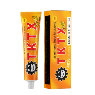 Крем-анестетик TKTX 40%, золотий, 10 г