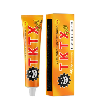 Крем-анестетик TKTX 40%, золотий, 10 г