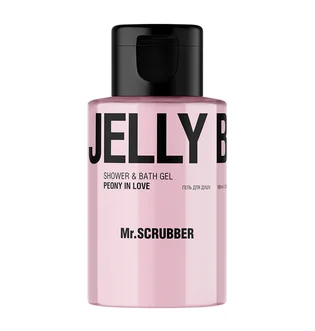 Shower Gel Mr.Scrubber Jelly Bubbles, Peony in Love, 100 ml