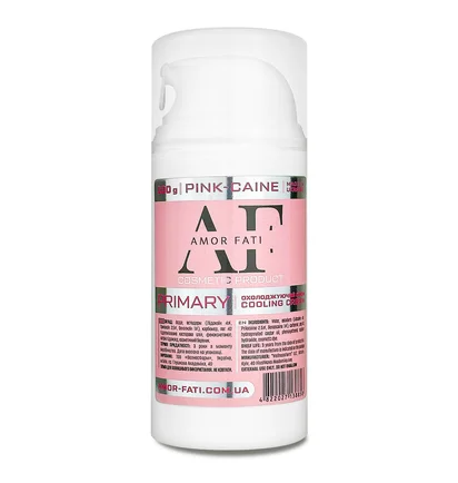 Первинний крем-анестетик Amor Fati Pink Caine, 100 г