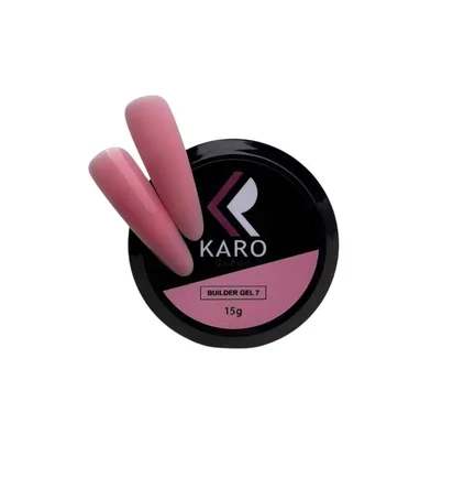 Моделюючий гель для нігтів Karo Builder Gel #7, 15 мл