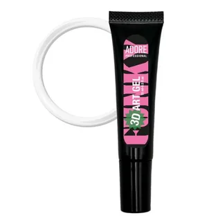 Art-gel Adore Professional 3D Funky, żel artystyczny do zdobień objętościowych, №03 Clear, 15 ml