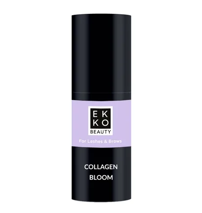 Preparat pielęgnacyjny z kolagenem do brwi i rzęs Ekko Beauty Collagen Bloom, 10 ml
