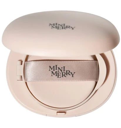 Тональний кушон Mini Merry Long Wear Cushion, з центелою та ніацинамідом, Vanilla #21, 13 г