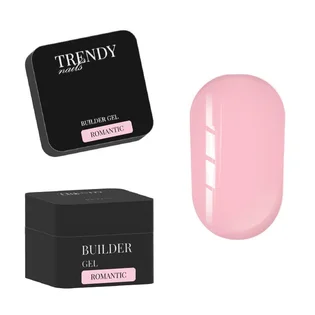Żel do przedłużania Trendy Nails, Romantic, HEMA/TPO free, 30 ml