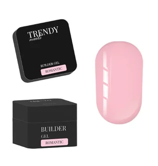 Żel do przedłużania Trendy Nails, Romantic, HEMA/TPO free, 30 ml