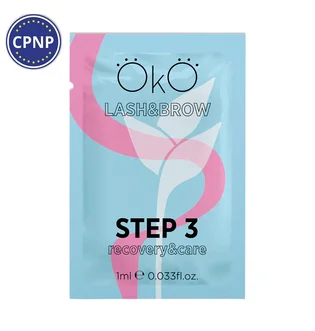 Засіб для ламінування вій та брів OKO Lash&Brow, Step 3 Care & Recovery